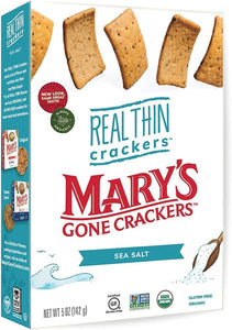 Mary’s Gone Crackers Real Thin Gluten Free Sea Salt Crackers