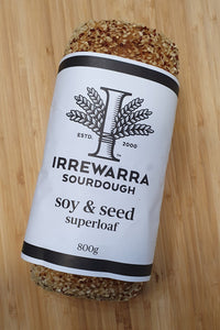 Irrewarra Sourdough Soy & Seed Loaf