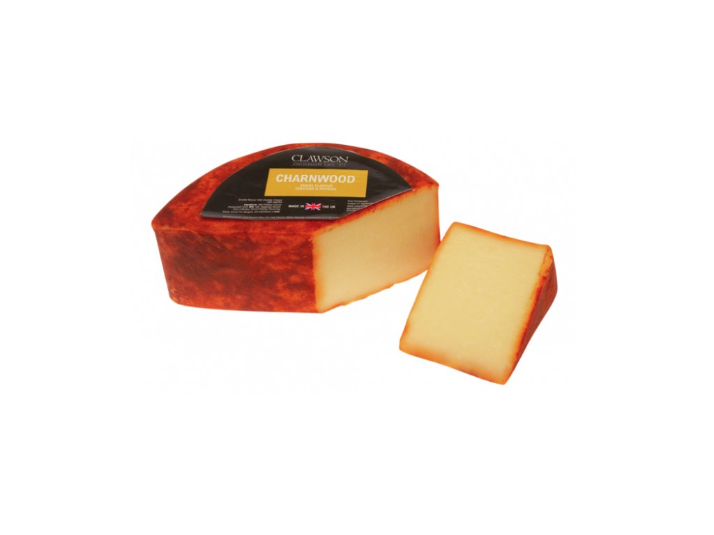 Clawson Charnwood Smoke Flavour Cheddar Cheese With Paprika 180g SPECIAL