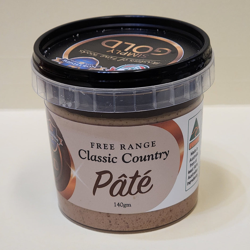 Pate - Free range Classic Country Chicken 140gm