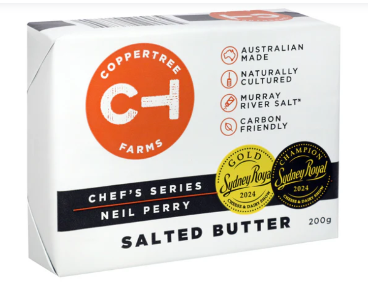 Coppertree Farms Cultured Butter Salted 200g