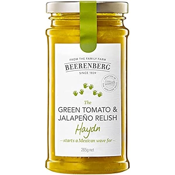 Beerenberg Green Tomato & Jalapeno Relish