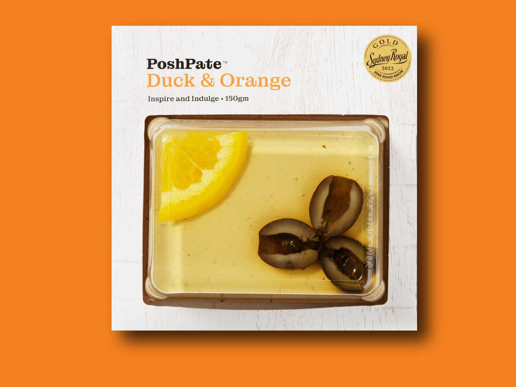 Posh Pate Duck & Orange 150g